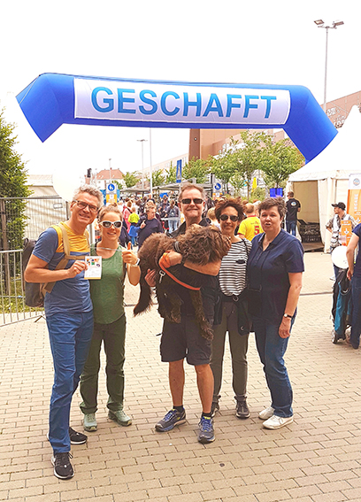 geschafft